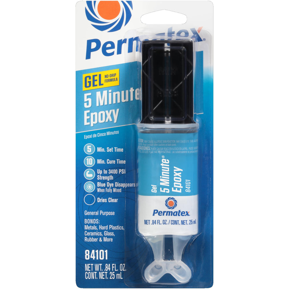 5 MINUTE EPOXY GEL GENERAL PURPOSE DUAL SYRINGE 25ML