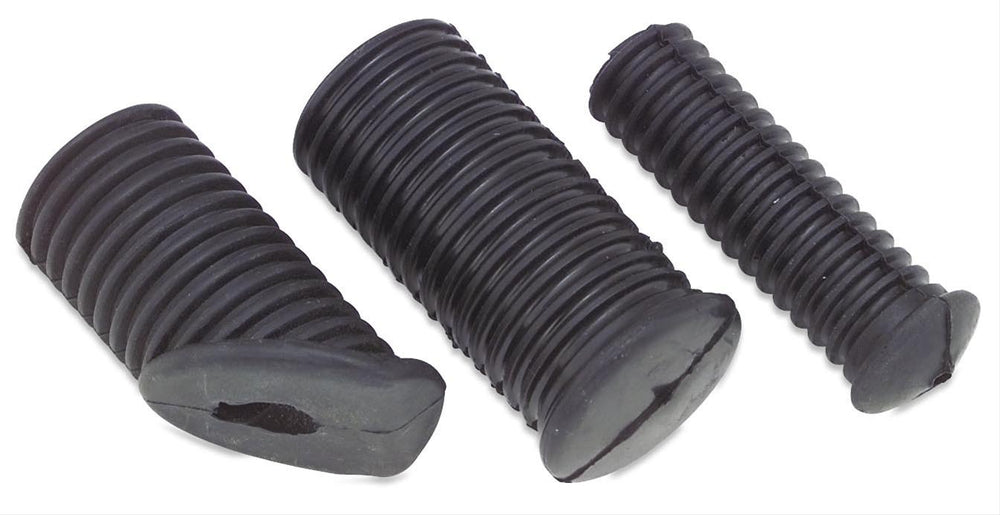 Bikers Choice 48-90 Replacement Peg Rubbers Black Large Diameter Replaces H-D 50940-52T