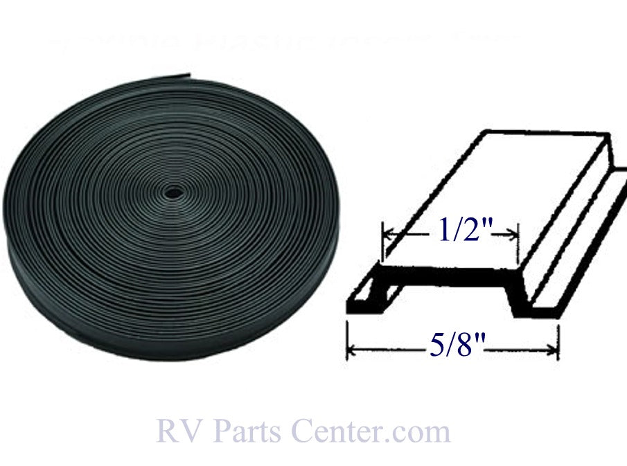 25 FT FLEXIBLE SCREW COVER BLACK