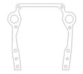 Cometic Oldsmobile Gen-2 Rocket V8 .031in Fiber Water Pump Gasket - 1964-1990