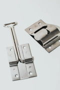 HOLD BACKDOOR 4IN HOOK & KEEPER STAIN
