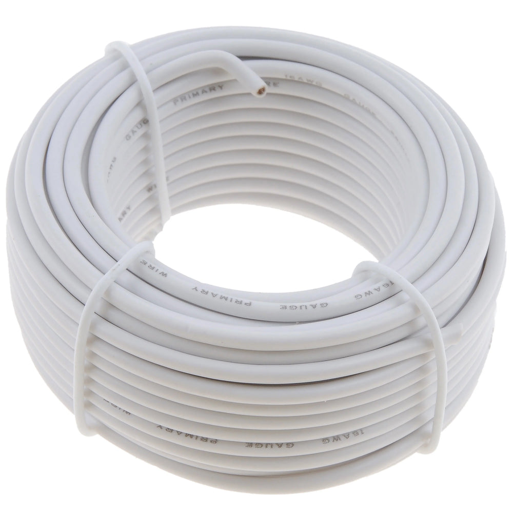 WIRE WHITE 16 GAUGE 30