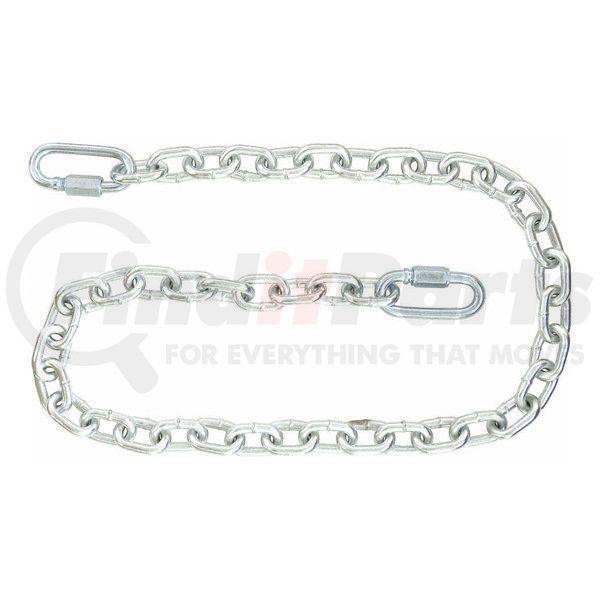 SAFETY CHAIN 3/16 X 48 W/3/8 HEAT TREATED SHO