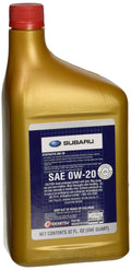 Subaru 0W20 Synthetic Engine Oil 1QT Universal