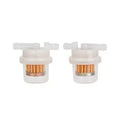 3/16" FUEL FILTER CLEAR W/BRONZE