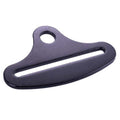 RaceQuip Snap Hook End Seat Belt Mounting Hardware / Fits 3 In. Belts / Forged Steel - Black