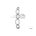 Intake and Exhaust Manifolds Combination Gasket - 71-17574-10