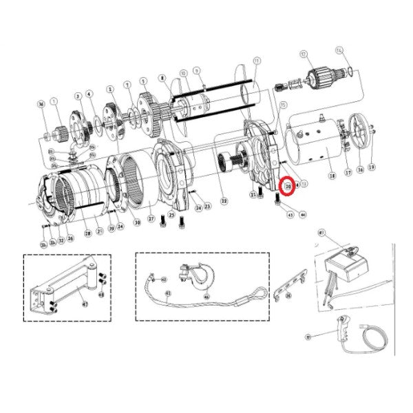 Smittybilt Motor Base