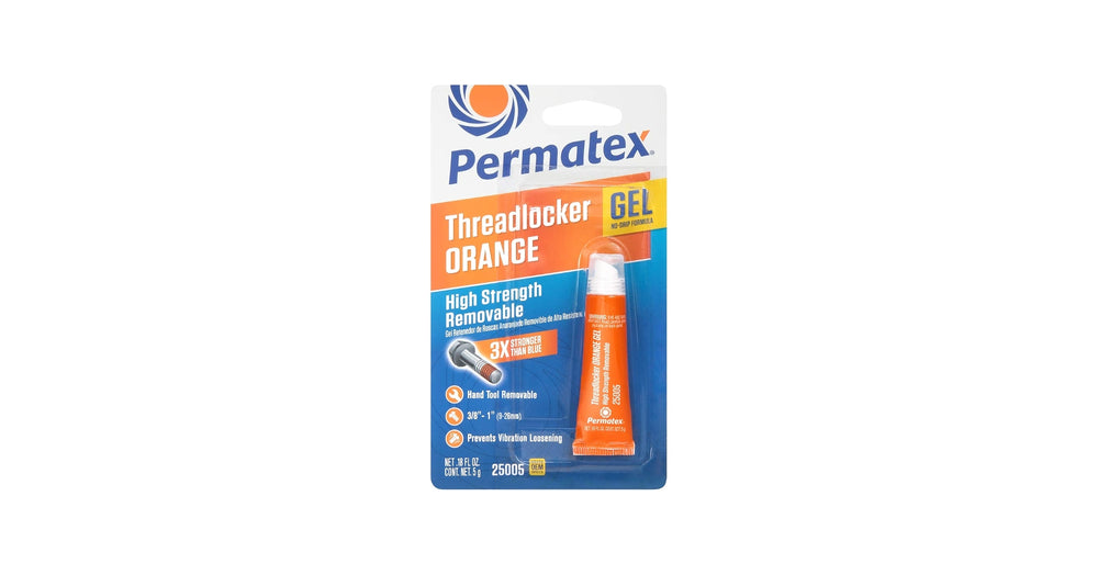 HIGH STRENGTH REMOVABLE ORANGE THRE