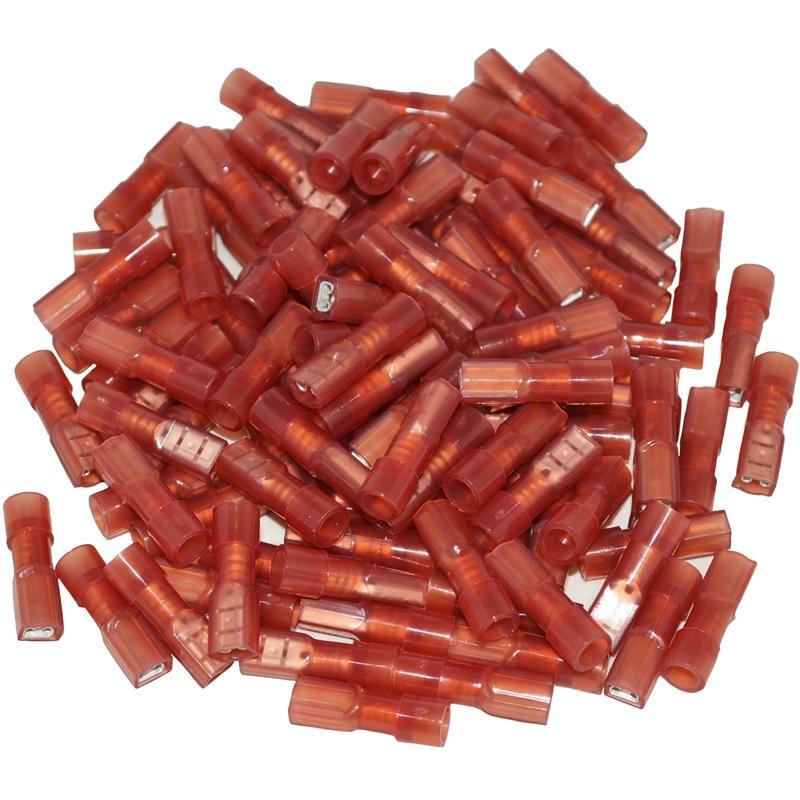 RED NYLON FEMALE QUICK DISCONNECT 22-18 GAUGE .110