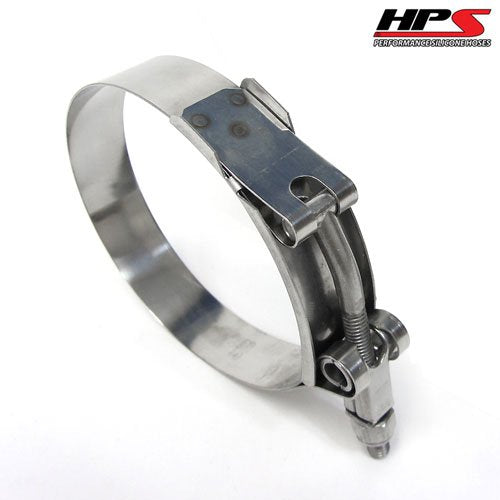 HPS Performance Marine 316 Stainless Steel T-Bolt Hose Clamp Range: 2.25 -2.56 (57mm-65mm) SAE # 51