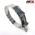 HPS Performance Marine 316 Stainless Steel T-Bolt Hose Clamp Range: 2.25 -2.56 (57mm-65mm) SAE # 51
