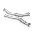 Stainless Works 2025+ RAM 1500 3.0L 3in Downpipe High-Flow Cats Factory Connection