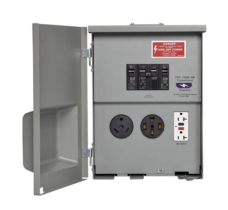 POWER BOX 100A W/GFCI