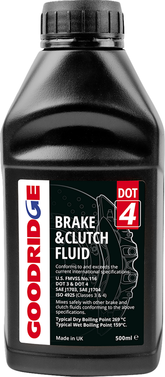 Goodridge 500ML Performance Dot 4 Brake Fluid - Single