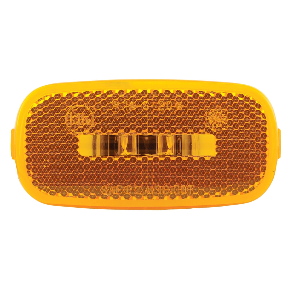 2 DIODE WATERPROOF LED 4 X 2 MARKER LIGHT AMBER