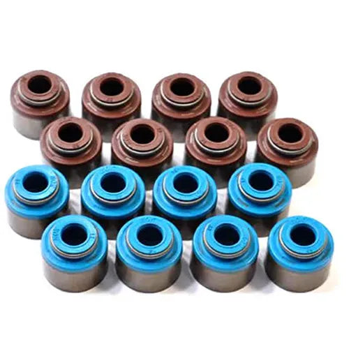 Supertech Honda LS / Mitsubishi (Reduced Dia) 6.6mm Viton Exhaust Valve Stem Seal - Set of 8