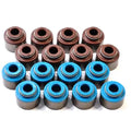 Supertech Honda LS / Mitsubishi (Reduced Dia) 6.6mm Viton Exhaust Valve Stem Seal - Set of 8