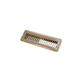 2IN X 10IN FLOOR REGISTER UNDAMPERED METAL BROWN
