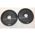 PAIR OF BLACK GRILLES,6",MS-FR6021