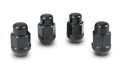 14MM X 1.50 ACORN BULGE BLACK CHROME (3/4IN HEX) LUG NUTS 4 BAGGED