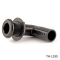 1 1/8IN BARBED 90 DEGREE THRUHULL BLACK BULK