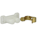CABINET BARREL CATCH W/METAL CLIP (6 PK)
