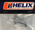 FUEL FILTER, 1/4" (6MM) 90 DEG, CON