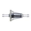FUEL FILTER, 1/4" (6MM) 90 DEG, CON