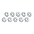 1/2-20 RH Steel Jam Nuts 10pk
