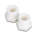 WATER HEATER SERVICE PARTS DRAIN PLUG KIT 1/2IN PLASTIC (2)