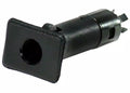 Half Door Insert Bushing, Black; 87-06 Jeep Wrangler YJ/TJ