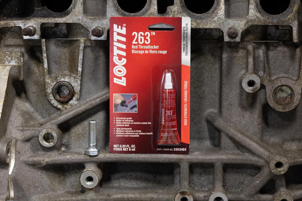Loctite Corporation red auto part
