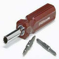 71/2IN COMBINATION SCREWDRIVER BIT #1:1/4 DRIVE #1 & #2 PHIL BIT #2:5/16 DRIVE