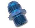 Russell Performance -4 AN Flare to 10mm x 1.5 Metric Thread Adapter (Blue)