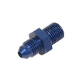Russell Performance -4 AN Flare to 12mm x 1.25 Metric Thread Adapter (Blue)