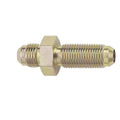 Fragola -4AN Straight Bulkhead - Steel
