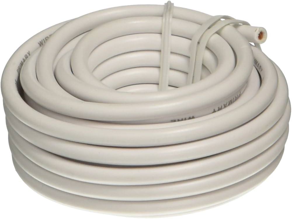 WIRE WHITE 12 GAUGE 12