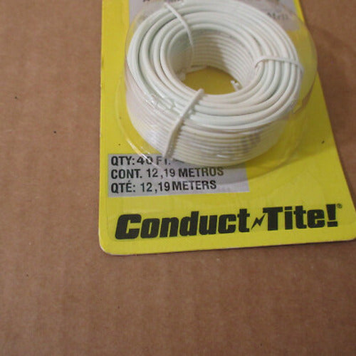 WIRE WHITE 18 GAUGE 40