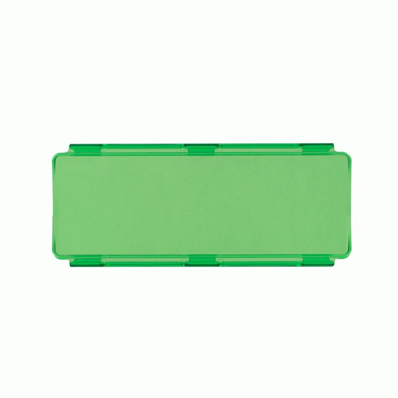 GREEN - PROTECTIVE LENS COVER FOR SRAIGHT LIGHTBARS