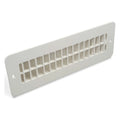FLOOR REGISTER 2X10 NO DAMPER BLACK