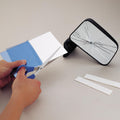 CUTTOFIT LENS/LARGE/7IN X 10IN/EASY FIX FOR BROKEN MIRROR GLASS/INCL ADHESIVE