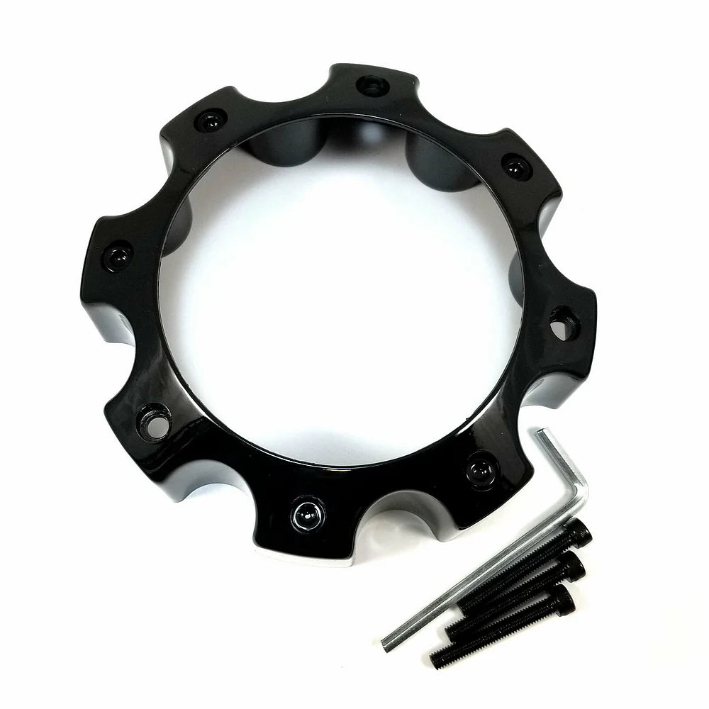OPEN END 8X170 CAP - GLOSS BLACK