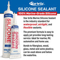 SILICONE SEALANT 2.8OZ WHT - CA