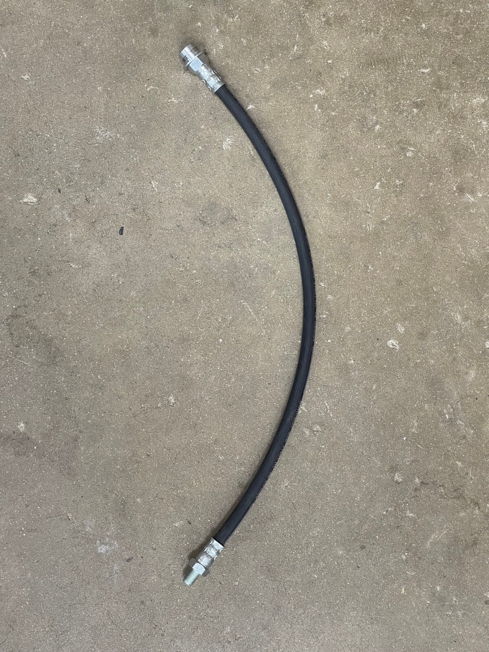 BRAKE HOSE 19" SOLID MALE