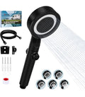 SHOWER HEAD HANDHELD FOR EXT SHOWER BOX BLACK
