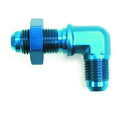 -8AN 90 DEGREE BULKHEAD FLARE - BLK