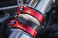 Granatelli 3.25in OD Hose Clamp ID Adjustment Range 82.5-84.5mm - Red