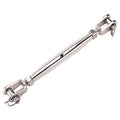 STAINLESS JAW/JAW TURNBUCKLE - 5MM