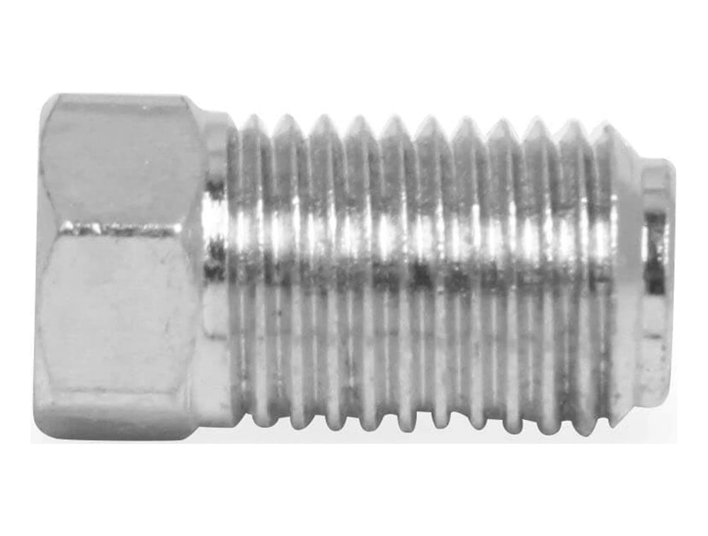 3/8-24 INVERTED FLARE PLUG-STEEL